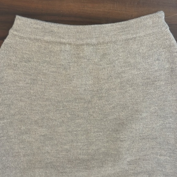 New ZARA  100% WOOL RUFFLED SKIRT - Picture 8 of 14